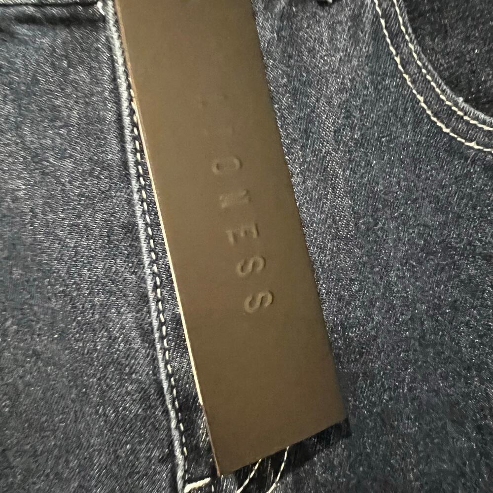 Lioness Women's Idol Denim Low Rise Wide Leg Jeans Blue Size XS NWT - Picture 11 of 12